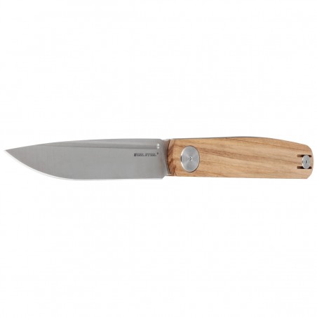 Nóż składany Real Steel Gslip Olive Wood, Satin VG-10 by Ostap Hel (7841W)