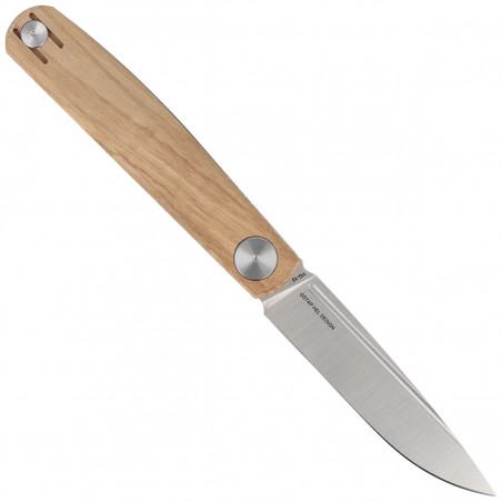 Nóż składany Real Steel Gslip Olive Wood, Satin VG-10 by Ostap Hel (7841W)