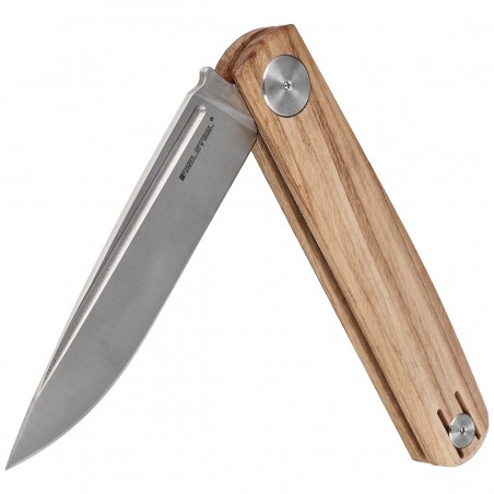 Nóż składany Real Steel Gslip Olive Wood, Satin VG-10 by Ostap Hel (7841W)