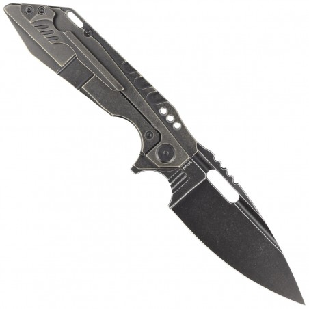 Nóż składany Bestech Shodan Black Titanium, Black Stonewashed CPM S35VN by Todd Knife and Tool (BT1910B)