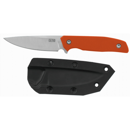 Nóż Za-Pas Ambro 2 Orange G10, Satin D2 (AM2-G10-OR)