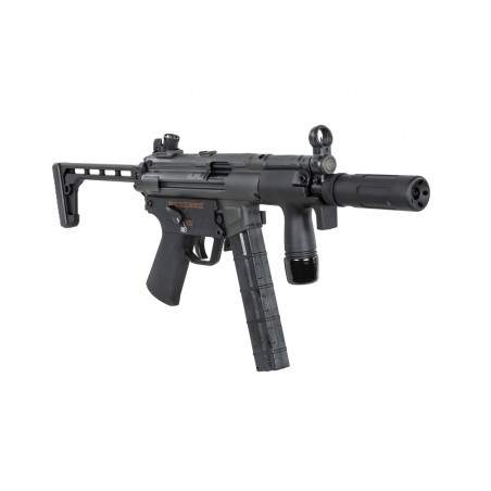 Pistolet maszynowy ASG BOLT Airsoft SWAT K (B.R.S.S) z atrapą tłumika dźwięku