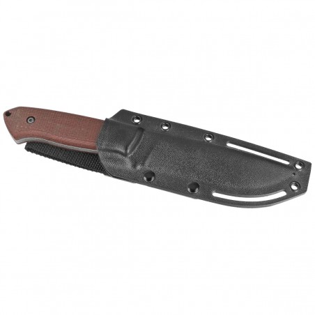 Nóż Za-Pas Ultra Outdoor Brown Micarta, Black Cerakote O2 (UO-CE-M-BR)