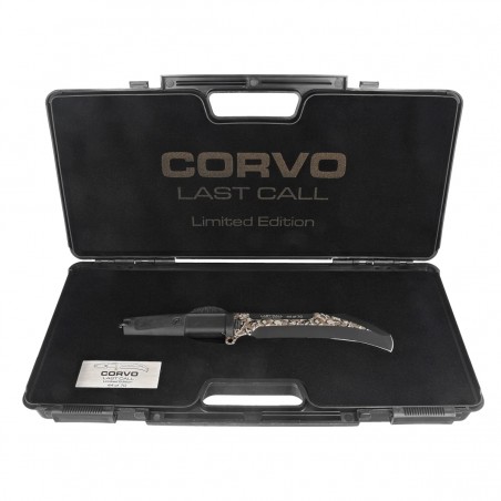 Nóż Extrema Ratio Corvo Last Call LE No 044/70 Black Forprene, Black MIL-C/Geotech Camo N690 (04.1000.0442/BLK/SE)