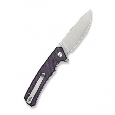 Nóż składany Civivi Merit Purple Canvas Micarta, Satin 14C28N (C24012-3)