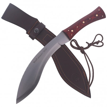 Nóż Muela Kukri-26M Rosewood Pakkawood, Satin X50CrMoV15