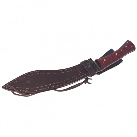 Nóż Muela Kukri-26M Rosewood Pakkawood, Satin X50CrMoV15