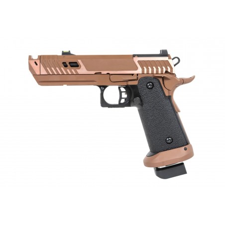 Pistolet ASG SRC Sahara Viper DUAL POWER z magazynkiem green gas Flat Dark Earth