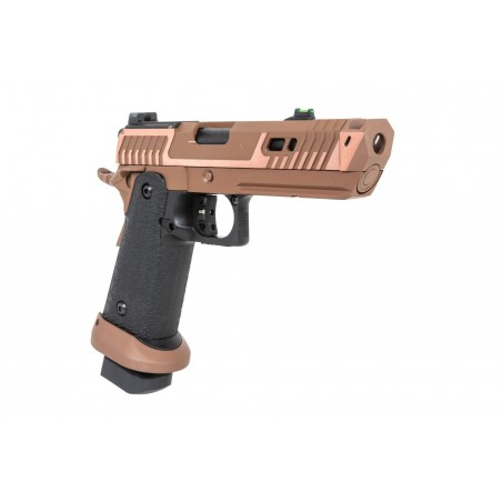 Pistolet ASG SRC Sahara Viper DUAL POWER z magazynkiem green gas Flat Dark Earth