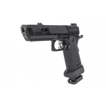 Pistolet ASG SRC Dark Viper DUAL POWER z magazynkiem CO2 Czarny