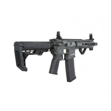 Karabinek ASG Specna Arms RRA SA-P17 Prime™ Light Ops Stock HAL™ ETU z silnikiem bezszczotkowym Szary