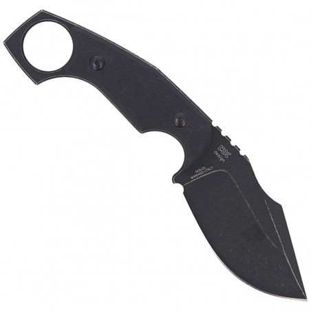 Nóż FOX Monkey Thumper Black G10, Black Stonewashed Niolox by Black Roc Knives (FX-633)