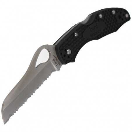 Nóż Spyderco Byrd Meadowlark 2 Rescue FRN Black, Spyder (BY19SBK2)