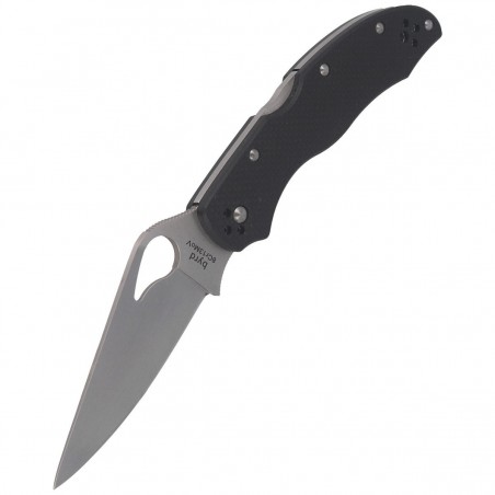 Nóż składany Spyderco Byrd Harrier 2 G-10 Black, Plain (BY01GP2)