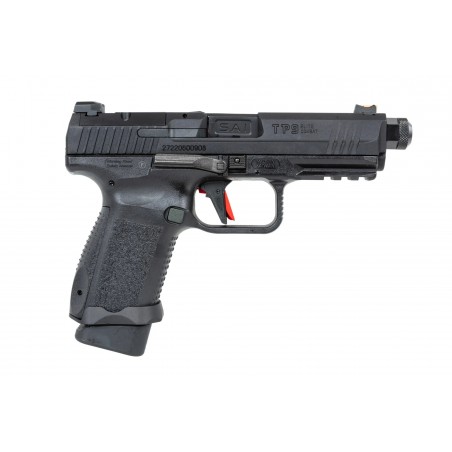 Pistolet ASG Cybergun x SAI Canik TP9 Elite Combat Green Gas Czarny