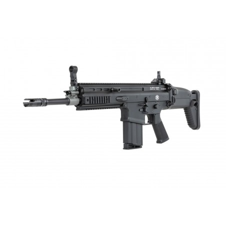 Karabinek szturmowy ASG Cybergun x FN HERSTAL SCAR-H z walizką transportową Czarny