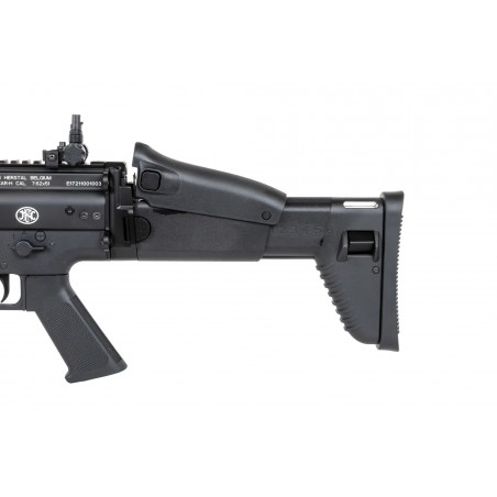 Karabinek szturmowy ASG Cybergun x FN HERSTAL SCAR-H z walizką transportową Czarny