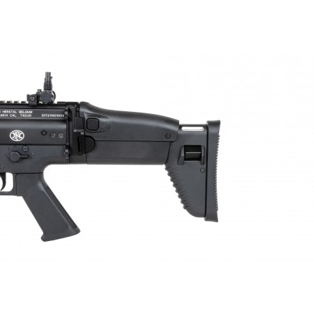 Karabinek szturmowy ASG Cybergun x FN HERSTAL SCAR-H z walizką transportową Czarny