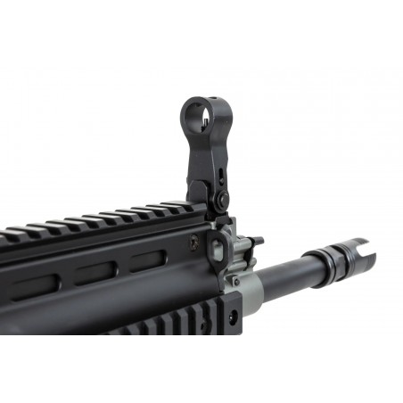 Karabinek szturmowy ASG Cybergun x FN HERSTAL SCAR-L z walizką transportową Czarny