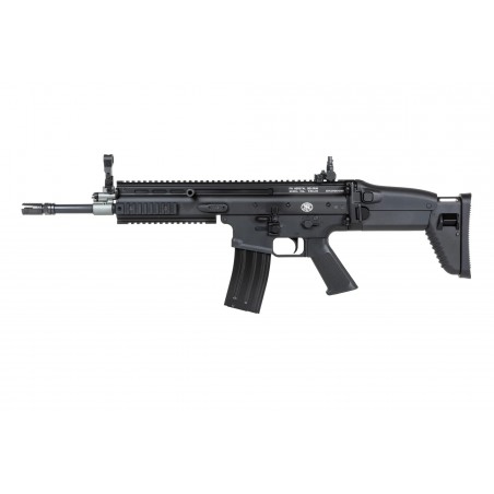 Karabinek szturmowy ASG Cybergun x FN HERSTAL SCAR-L z walizką transportową Czarny