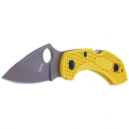 Nóż składany Spyderco DragonFly 2 Salt FRN Yellow, Plain H-1 (C28PYL2)