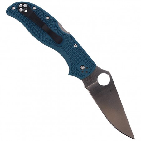 Nóż składany Spyderco Stretch 2 FRN Blue Straight Spine, K390 Plain (C90FP2K390)