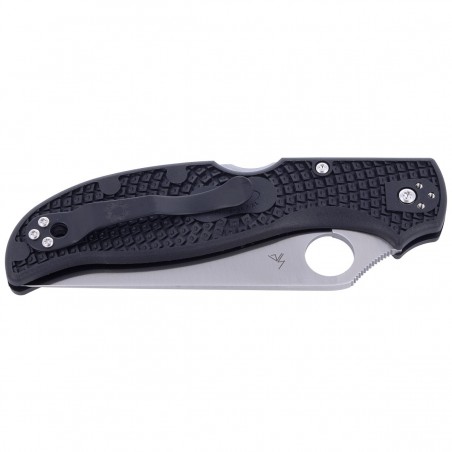 Nóż składany Spyderco Stretch 2 XL Lightweight FRN Black, Plain VG-10 (C258PBK)