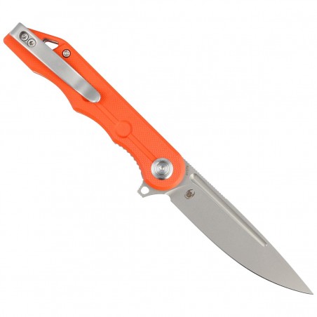 Nóż składany Kubey Knife Mizo Orange G10, Bead Blast AUS-10 by Tiguass (KU312I)