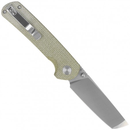 Nóż składany Bestech Sledgehammer Beige Micarta, Satin /  Stonewashed D2 (BG31D)