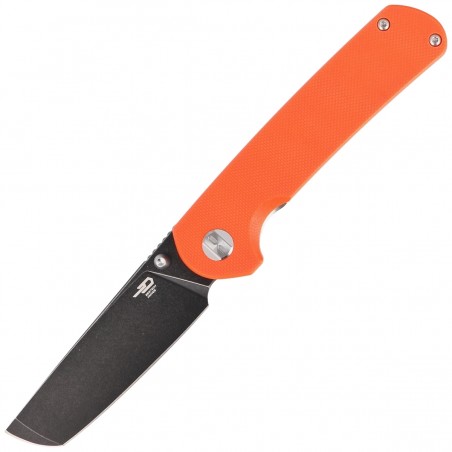 Nóż składany Bestech Sledgehammer Orange G10, Black Stonewashed D2 (BG31A-2)