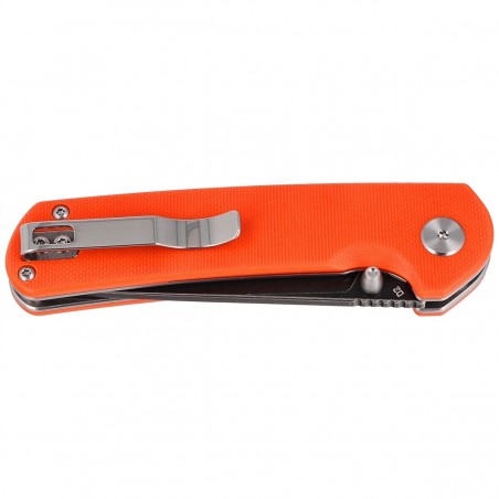 Nóż składany Bestech Sledgehammer Orange G10, Black Stonewashed D2 (BG31A-2)