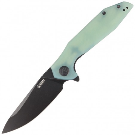 Nóż składany Kubey Nova Jade G10, Blackwashed D2 (KU117G)