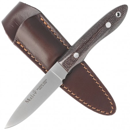 Nóż Muela 4410-M Brown Jute Micarta, Satin X50CrMoV15