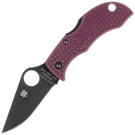 Nóż składany Spyderco Manbug Sprint Run Burgundy FRN, TiCN Micro-Melt PD1 by Sal Glesser (MBBGBKP)