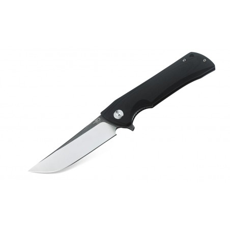 Nóż składany Bestech Paladin Black G10, Black Stonewashed/Satin D2 (BG13A-2)