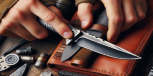 Jak naostrzyć nóż myśliwski, nóż wojskowy i noże EDC?